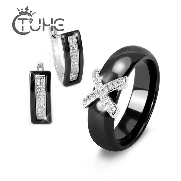 earrings & necklace ceramic bridal jewelry sets cubic zircon ring and earring set rhinestone wedding engagement for women, Silver
earrings & necklace ceramic bridal jewelry sets cubic zircon ring and earring set rhinestone wedding engagement for women, Silver
