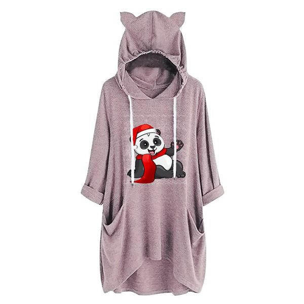 women's hoodies & sweatshirts plus size christmas snowman print women mid-length long-sleeve hooded streetwear sudaderas con capucha, Black
women's hoodies & sweatshirts plus size christmas snowman print women mid-length long-sleeve hooded streetwear sudaderas con capucha, Black
