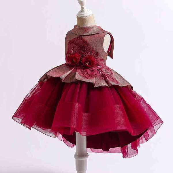 2021 tailing retro baptism dress 2 year birthday dress for baby girl infant vestido princess girls dresses party costume flower g1129, Red;yellow
2021 tailing retro baptism dress 2 year birthday dress for baby girl infant vestido princess girls dresses party costume flower g1129, Red;yellow