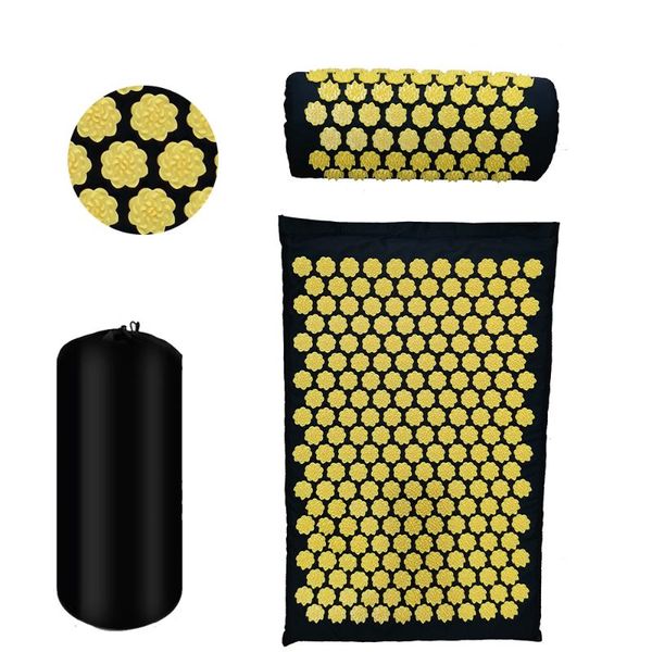 acupuncture massage mat acupressure relieve stress back body pain spike massager cushion shakti yoga mats
acupuncture massage mat acupressure relieve stress back body pain spike massager cushion shakti yoga mats