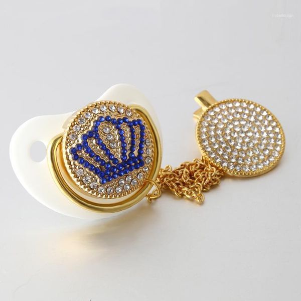 luxury crown baby bling pacifier rhinestone white pearl crystal silicone soother dummy clip1
luxury crown baby bling pacifier rhinestone white pearl crystal silicone soother dummy clip1
