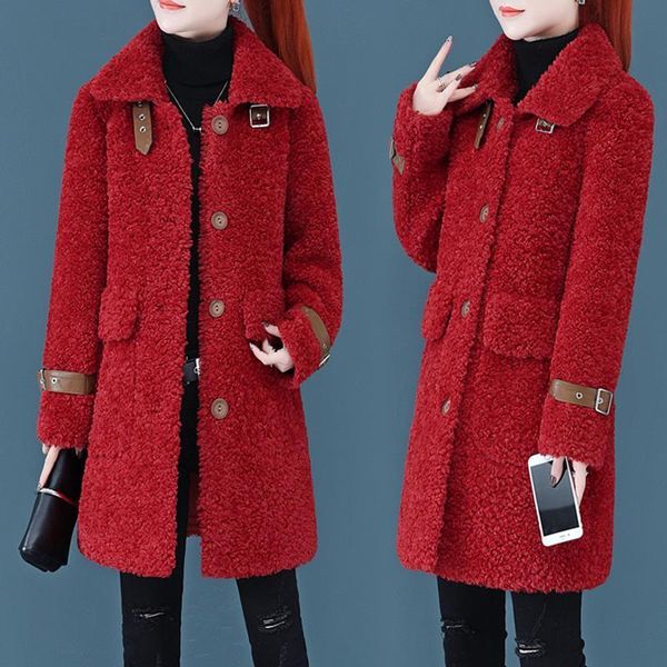 jacket women coat for fall winter fleece overcoat veste manteau femme women's wool & blends, Black
jacket women coat for fall winter fleece overcoat veste manteau femme women's wool & blends, Black