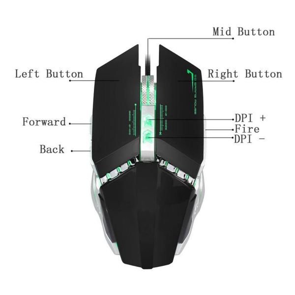 mice rechargeable right handed wired gaming mouse adjustable 3200 dpi mechanical macro definition
mice rechargeable right handed wired gaming mouse adjustable 3200 dpi mechanical macro definition