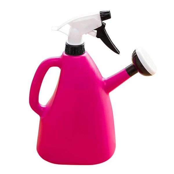 watering equipments 2 in 1 plastic can indoor garden plants pressure spray water kettle hfing