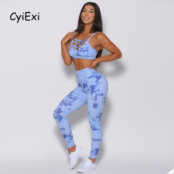 cyiexi women tie-dye print leggings set crisscross sports suit bra and pant 2 pieces sets female high waist sport wear, Black;white
cyiexi women tie-dye print leggings set crisscross sports suit bra and pant 2 pieces sets female high waist sport wear, Black;white