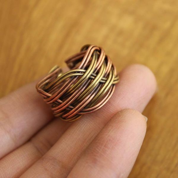 cluster rings rg138 neplese jewelry handmade ring ethnic tibetan copper braided knitting open back or thumb adjustable, Golden;silver
cluster rings rg138 neplese jewelry handmade ring ethnic tibetan copper braided knitting open back or thumb adjustable, Golden;silver