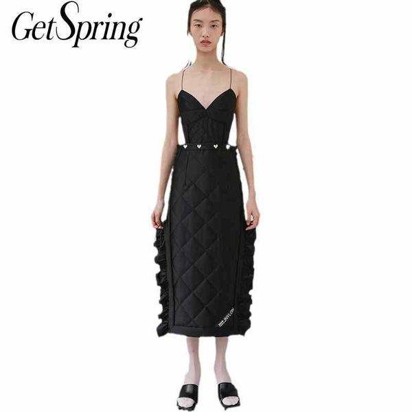 getspring women dress backless spaghetti strap v neck lace up long es detachable two piece ladies es 210601, Black;gray
getspring women dress backless spaghetti strap v neck lace up long es detachable two piece ladies es 210601, Black;gray