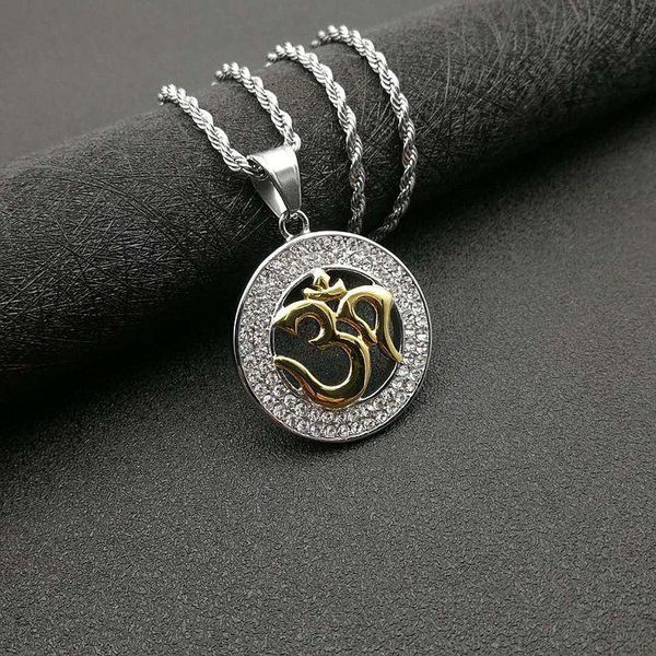 pendant necklaces potcet stainless steel yoga ohm titanium necklace geometric fashion hip hop party jewelry, Silver
pendant necklaces potcet stainless steel yoga ohm titanium necklace geometric fashion hip hop party jewelry, Silver