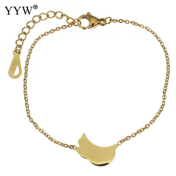 link, chain 2021 arrive women's bracelet stainless steel jewelry bracelets gold color pulseras with 1.5lnch extender, Black
link, chain 2021 arrive women's bracelet stainless steel jewelry bracelets gold color pulseras with 1.5lnch extender, Black
