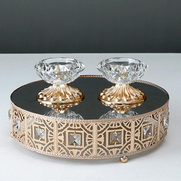 1pcs 10inch crystal metal display cupcake stands with candle holder for ktv bar party other bakeware
1pcs 10inch crystal metal display cupcake stands with candle holder for ktv bar party other bakeware