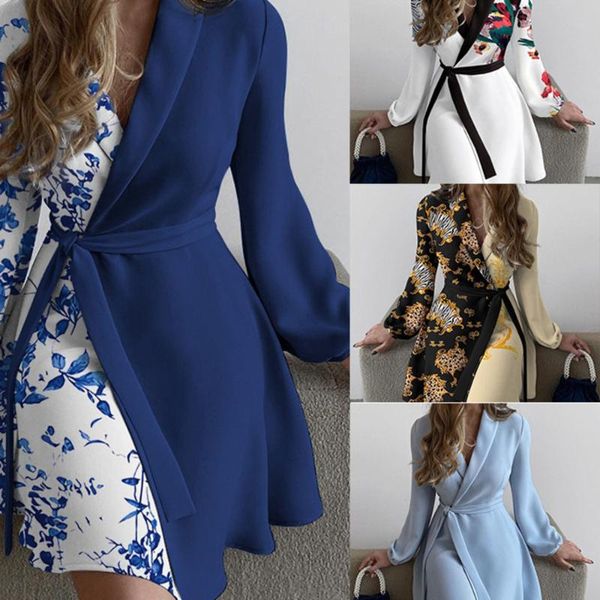 casual dresses 2021 autumn fashion trend printed long sleeve waist dress drop, Black;gray
casual dresses 2021 autumn fashion trend printed long sleeve waist dress drop, Black;gray