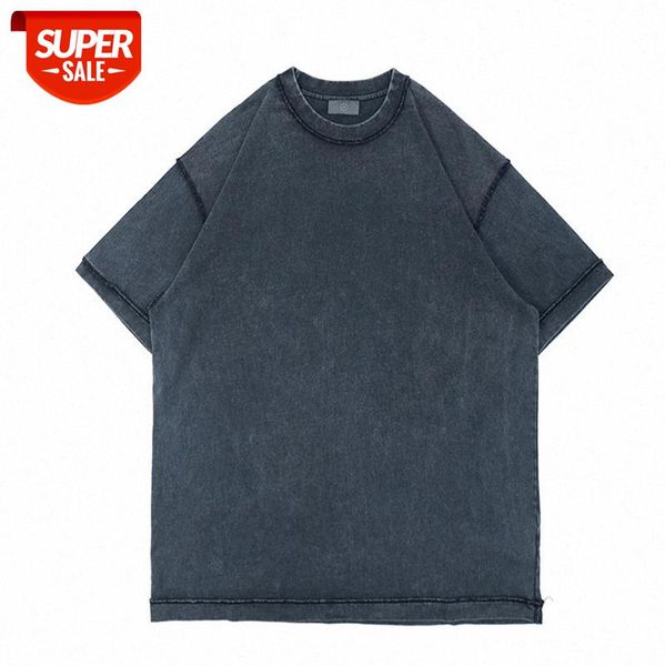 american simple high street anti-wear t-shirt hipster retro old solid color multicolor short-sleeved tee couple male #ut1z, White;black
american simple high street anti-wear t-shirt hipster retro old solid color multicolor short-sleeved tee couple male #ut1z, White;black