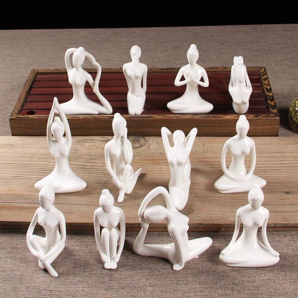 decorative objects & figurines abstract art ceramic yoga poses figurine porcelain lady figure statue home studio decor ornament
decorative objects & figurines abstract art ceramic yoga poses figurine porcelain lady figure statue home studio decor ornament