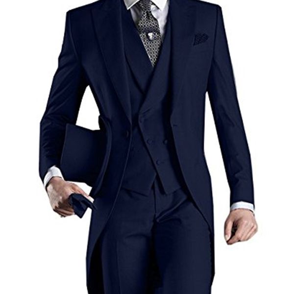 Men's Suits & Blazers Long Tailor Made Men Suit 4 Colors Tuxedos Masculino (Jacket+Pants+Vest+Tie) Custom Summer Slim Fit Morning Man NFDX, White;black
Men's Suits & Blazers Long Tailor Made Men Suit 4 Colors Tuxedos Masculino (Jacket+Pants+Vest+Tie) Custom Summer Slim Fit Morning Man NFDX, White;black
