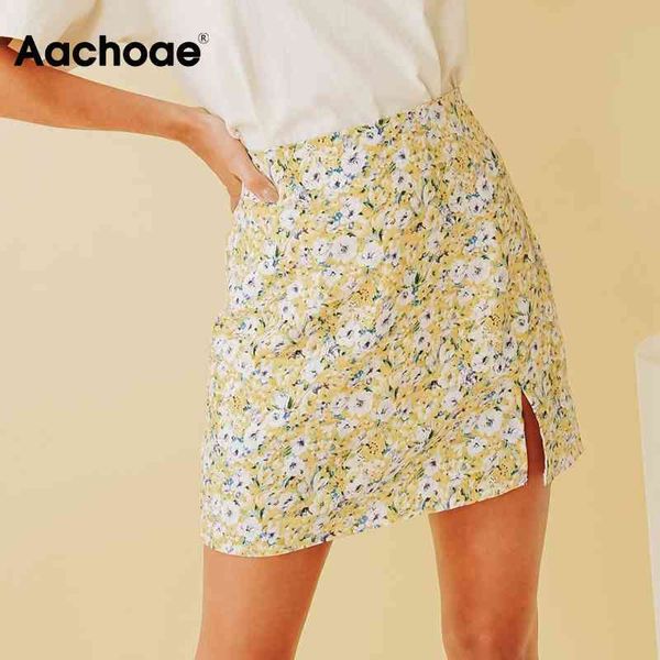 chic women a line mini skirts floral print split sweet female elegant high waist retro skirt mujer faldas 210413, Black
chic women a line mini skirts floral print split sweet female elegant high waist retro skirt mujer faldas 210413, Black