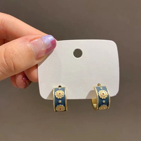 budrovky vintage enamel ink blue color white flower ear stud ethnic style earrings flowerdio chan contact, Silver
budrovky vintage enamel ink blue color white flower ear stud ethnic style earrings flowerdio chan contact, Silver