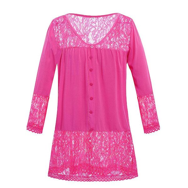 women's blouses & shirts 5xl plus size summer women embroidery lace blouse feminine v neck three quarter sleeve shirt 3xl and, White
women's blouses & shirts 5xl plus size summer women embroidery lace blouse feminine v neck three quarter sleeve shirt 3xl and, White