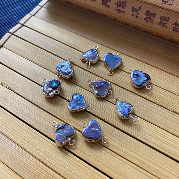 charms natural freshwater pearl double hole pendant black irregular heart shape can diy creation fashion bracelet necklace wholesale, Bronze;silver
charms natural freshwater pearl double hole pendant black irregular heart shape can diy creation fashion bracelet necklace wholesale, Bronze;silver