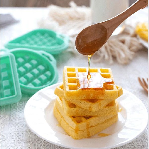 baking moulds 5 pcs sets food grade silicone waffle mould kitchen environmental protection cake supplies heart round square mold
baking moulds 5 pcs sets food grade silicone waffle mould kitchen environmental protection cake supplies heart round square mold