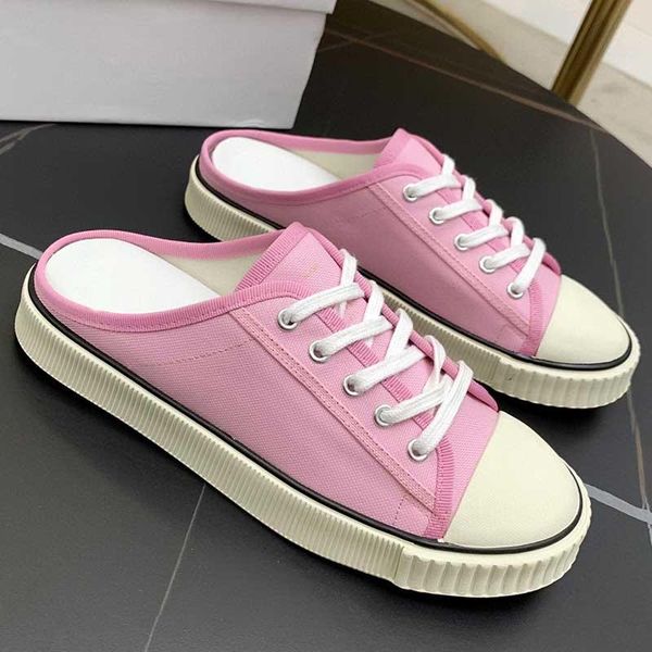 slippers fashion women canvas flat lace up ladies leisure baotou half round toe loafers sliders shoes for girls, Black
slippers fashion women canvas flat lace up ladies leisure baotou half round toe loafers sliders shoes for girls, Black