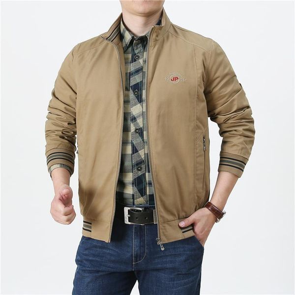 men's jackets spring and autumn jacket thin section korean casual cotton young middle-aged fashion trend style, Black;brown
men's jackets spring and autumn jacket thin section korean casual cotton young middle-aged fashion trend style, Black;brown