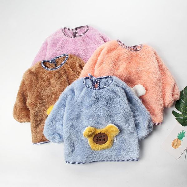 baby gowns for outer wear, cute boys and girls flannel reverse dressing, children's anti-dirty baby winter protective clothing
baby gowns for outer wear, cute boys and girls flannel reverse dressing, children's anti-dirty baby winter protective clothing