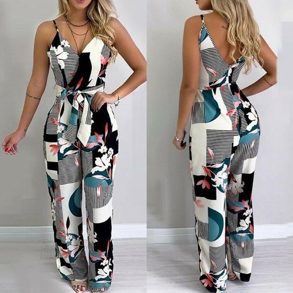 women's jumpsuits & rompers women summer boho floral jumpsuit long trousers pants spaghetti strap v neck backless street office jumsuit, Black;white
women's jumpsuits & rompers women summer boho floral jumpsuit long trousers pants spaghetti strap v neck backless street office jumsuit, Black;white