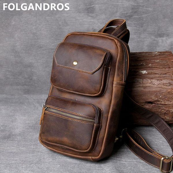 men's original cow leather chest bag vintage handmade genuine shoulder male casual retro pack bolsa waist bags
men's original cow leather chest bag vintage handmade genuine shoulder male casual retro pack bolsa waist bags