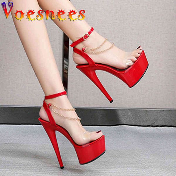slippers steel pipe dance sandals shoes women platform metal decoration ankle buckle stiletto pvc transparent wedding pphh, Black
slippers steel pipe dance sandals shoes women platform metal decoration ankle buckle stiletto pvc transparent wedding pphh, Black