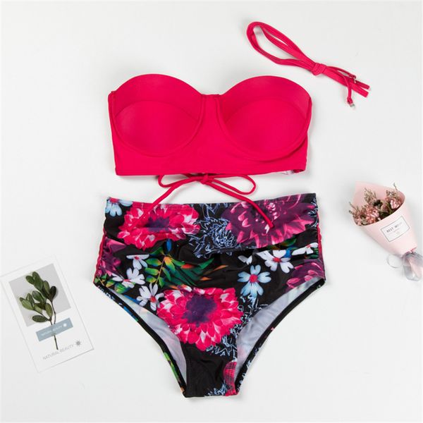 floral print bikinis 2021 new plus size swimsuit bandage beachwear bathing suit high waist swimwear women brazilian biquini set
floral print bikinis 2021 new plus size swimsuit bandage beachwear bathing suit high waist swimwear women brazilian biquini set