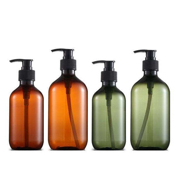 storage bottles & jars 300ml 500ml empty brown green plastic shampoo bottle black lotion pump pet+pp round refillable vials cosmetic packagi
storage bottles & jars 300ml 500ml empty brown green plastic shampoo bottle black lotion pump pet+pp round refillable vials cosmetic packagi