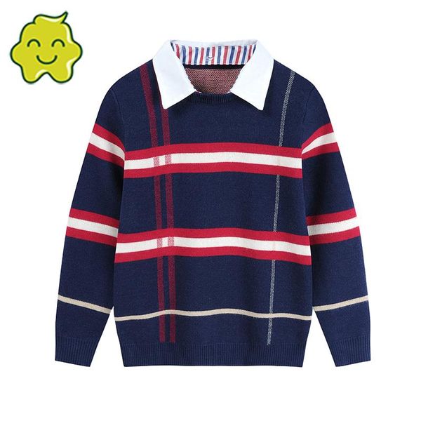 pullover children clothing kid boy clothes spring winter warm long sleeve sweater girl fashion knitted gentleman outfit 2021, Blue
pullover children clothing kid boy clothes spring winter warm long sleeve sweater girl fashion knitted gentleman outfit 2021, Blue