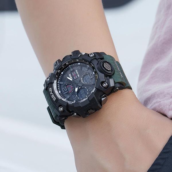 wristwatches sbao sports men's watch military quartz electronic watches waterproof wristwatch, Slivery;brown
wristwatches sbao sports men's watch military quartz electronic watches waterproof wristwatch, Slivery;brown