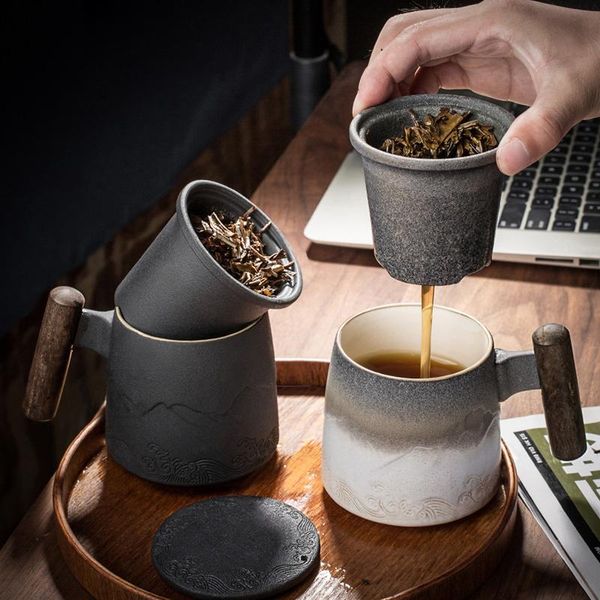 cups & saucers mug with lid filter tea cup ceramic coffee big water retro handmade beauty glazed black business gift set
cups & saucers mug with lid filter tea cup ceramic coffee big water retro handmade beauty glazed black business gift set
