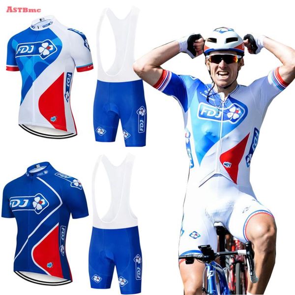 racing sets fdj men's cycling jersey set summer pro bicycle clothing quick dry road bike shirt suit bib shorts mtb maillot pants, Black;blue 
racing sets fdj men's cycling jersey set summer pro bicycle clothing quick dry road bike shirt suit bib shorts mtb maillot pants, Black;blue
