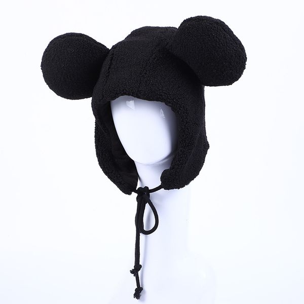 plush lei feng hat women's autumn and winter plush cute pullover hat versatile mickey ear warm ear protection hat, Black;white
plush lei feng hat women's autumn and winter plush cute pullover hat versatile mickey ear warm ear protection hat, Black;white