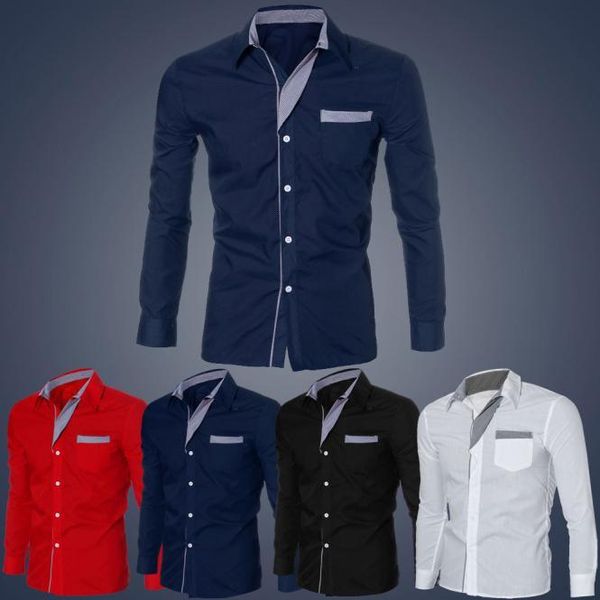 men's casual shirts long-sleeved (-l2) professional man social solid shirt button down business turn collar long, White;black
men's casual shirts long-sleeved (-l2) professional man social solid shirt button down business turn collar long, White;black