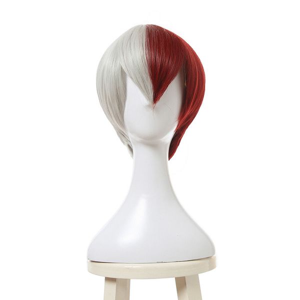 details about bnha todoroki s cosplay wig half white red short straight wigs, Black;brown
details about bnha todoroki s cosplay wig half white red short straight wigs, Black;brown