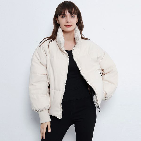 women's down & parkas solid color fashion winter parka women long sleeve zipper thick warm coat casual jacket with pockets ntjw, Black
women's down & parkas solid color fashion winter parka women long sleeve zipper thick warm coat casual jacket with pockets ntjw, Black