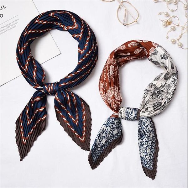 scarves 55cm fold striped floral print patchwork women twill silk scarf casual small square fashion hijab headband neck tie, Blue;gray
scarves 55cm fold striped floral print patchwork women twill silk scarf casual small square fashion hijab headband neck tie, Blue;gray
