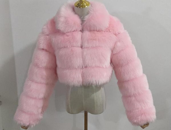 women's fur & faux coat imitation lapel stitching long sleeves winter women pink, Black
women's fur & faux coat imitation lapel stitching long sleeves winter women pink, Black