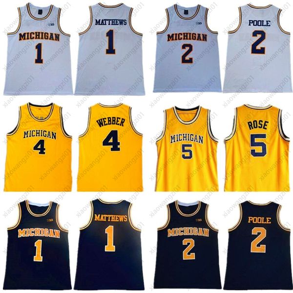 ncaa michigan wolverines 5 jalen rose jersey chris webber 4 juwan howard 25 1 charles matthews 2 jorda poole college basketball yellow men a, Black;red
ncaa michigan wolverines 5 jalen rose jersey chris webber 4 juwan howard 25 1 charles matthews 2 jorda poole college basketball yellow men a, Black;red