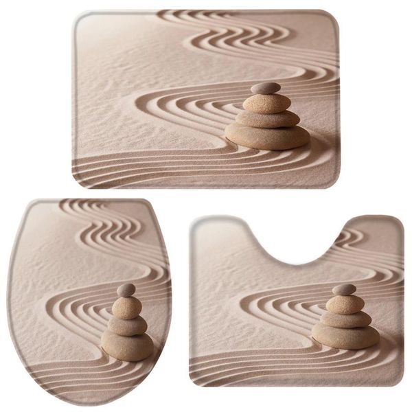 bath accessory set zen garden stones sand bathroom toilet cover mat pedestal rug non-slip accessories doormat
bath accessory set zen garden stones sand bathroom toilet cover mat pedestal rug non-slip accessories doormat