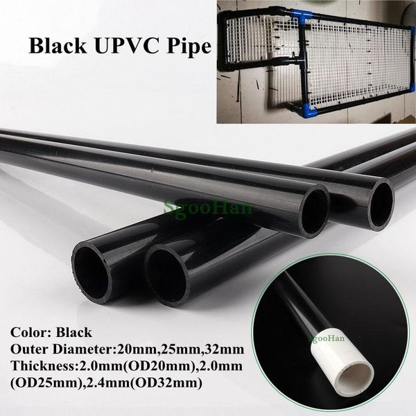 2~20pcs od 20/25/32mm upvc black pipe aquarium fish tank tube garden irrigation watering fittings 49~50cm long equipments
2~20pcs od 20/25/32mm upvc black pipe aquarium fish tank tube garden irrigation watering fittings 49~50cm long equipments