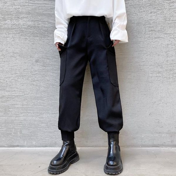 men's pants work spring and autumn hip hop street harajuku casual fashion trend large size, Black
men's pants work spring and autumn hip hop street harajuku casual fashion trend large size, Black