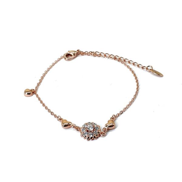 charm bracelets exquisite fashion floral heart bracelet bangle for women girls mini zircon link chain christmas party jewelry gifts, Golden;silver
charm bracelets exquisite fashion floral heart bracelet bangle for women girls mini zircon link chain christmas party jewelry gifts, Golden;silver