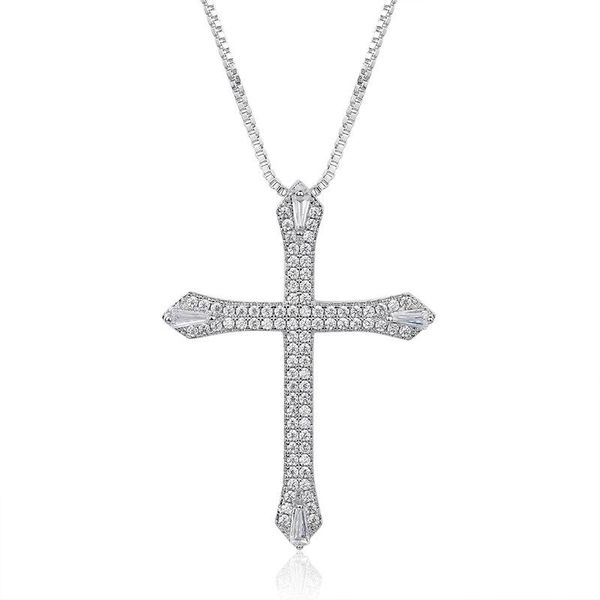 cubic zirconia cz cross necklace pendant for men and women, 18 "white silver-plated fashion jewelry gift box4 necklaces
cubic zirconia cz cross necklace pendant for men and women, 18 "white silver-plated fashion jewelry gift box4 necklaces