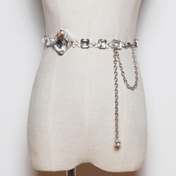 belts big crystal gem waist chain large plus size metal belt belly luxury silver dress shirt, Black;brown
belts big crystal gem waist chain large plus size metal belt belly luxury silver dress shirt, Black;brown