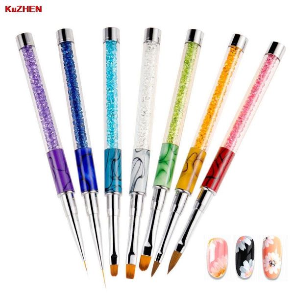 nail brushes 1pcs gel polish art brush oval acrylic uv painting drawing crystal hand pen tips tools, Yellow
nail brushes 1pcs gel polish art brush oval acrylic uv painting drawing crystal hand pen tips tools, Yellow