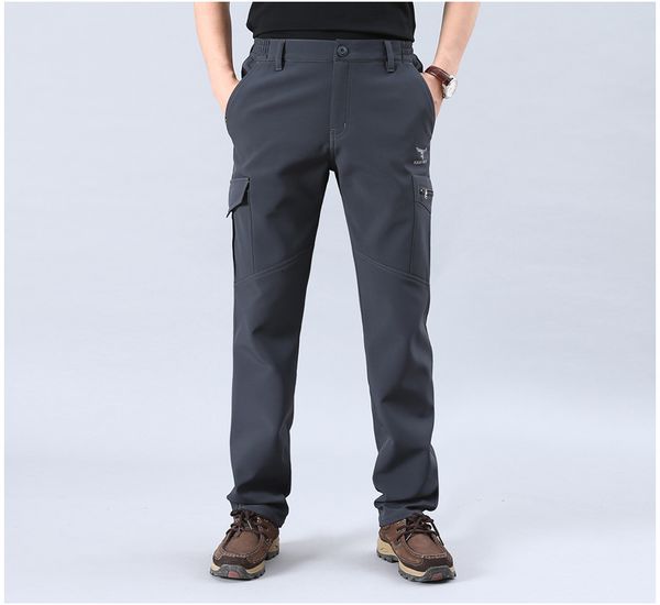 men's pants joggers autumn winter fleece warm trousers outdoor cargo casual multi-pockets thick tactical 4xl y9tr, Black
men's pants joggers autumn winter fleece warm trousers outdoor cargo casual multi-pockets thick tactical 4xl y9tr, Black